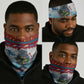 Personalised Cape Verde Christmas Neck Gaiter Manatee Feliz Natal LT15