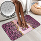 Black Her Story Bathroom Set Faith Pink Leopard - African Pride
