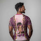 Black Her Story T shirt Faith Pink Leopard - African Pride
