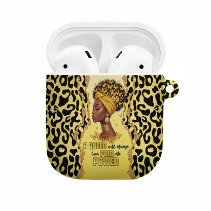 Black Her Story AirPods Case A Queen Turns Pain Into Power - African Pride