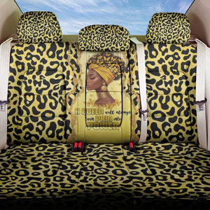 Black Her Story Back Car Seat Cover A Queen Turns Pain Into Power - African Pride