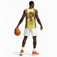Black Her Story Basketball Jersey A Queen Turns Pain Into Power - African Pride