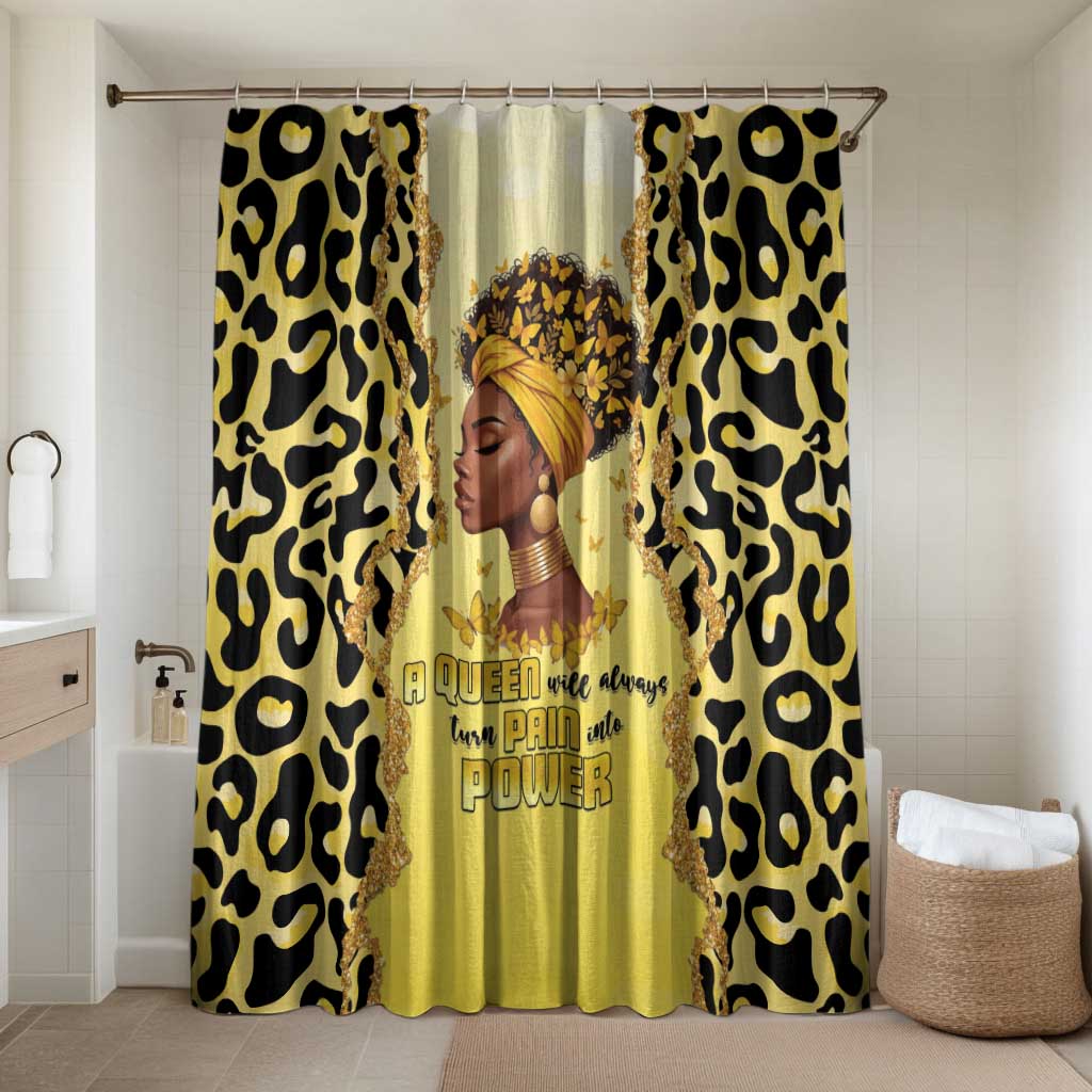 Black Her Story Bathroom Set A Queen Turns Pain Into Power - African Pride