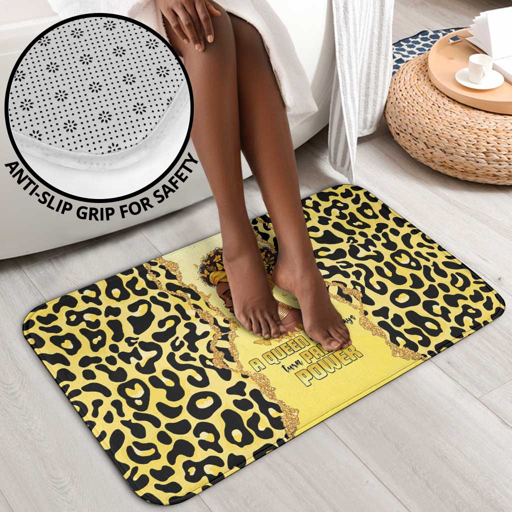 Black Her Story Bathroom Set A Queen Turns Pain Into Power - African Pride
