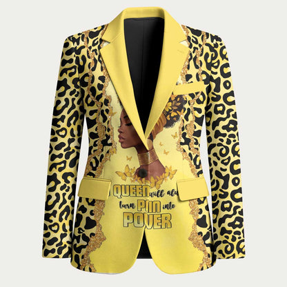 Black Her Story Blazer A Queen Turns Pain Into Power - African Pride