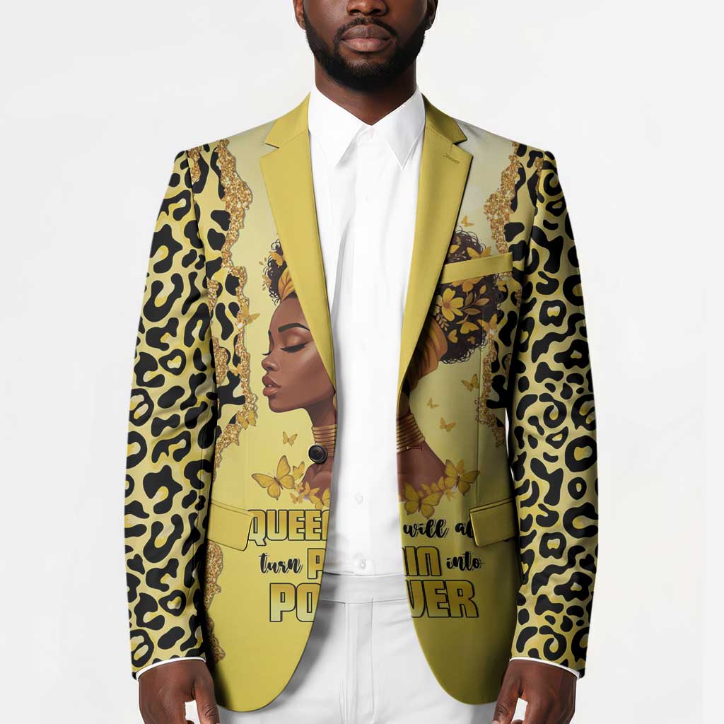 Black Her Story Blazer A Queen Turns Pain Into Power - African Pride