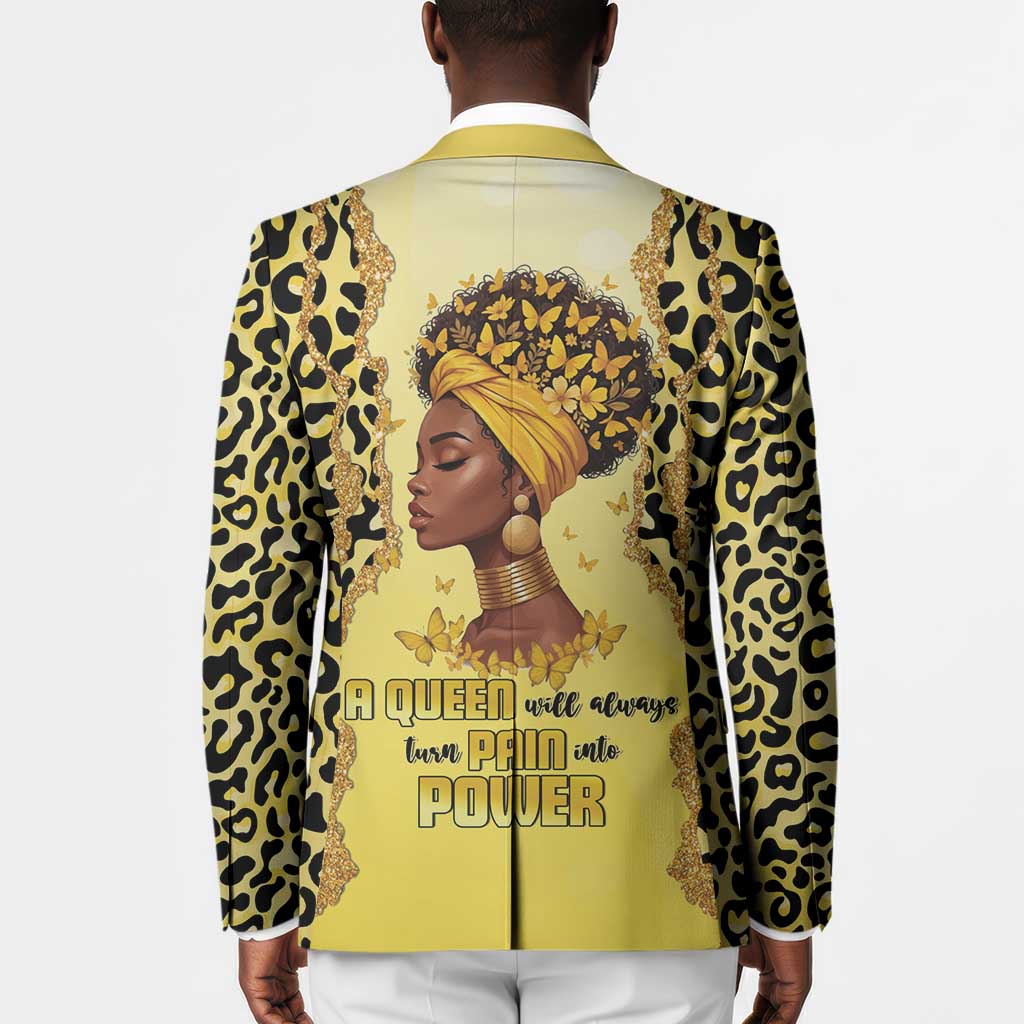 Black Her Story Blazer A Queen Turns Pain Into Power - African Pride