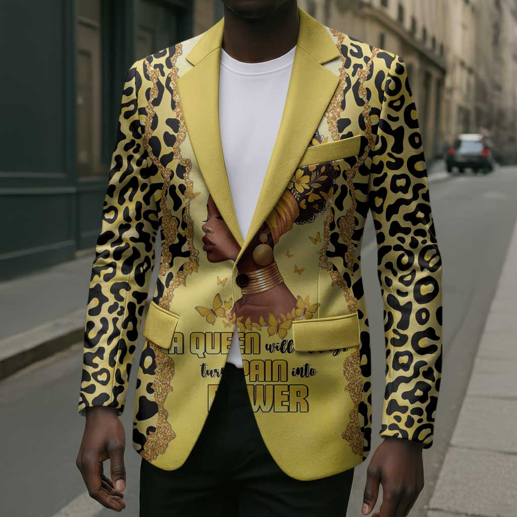 Black Her Story Blazer A Queen Turns Pain Into Power - African Pride