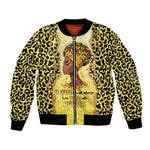 Black Her Story Bomber Jacket A Queen Turns Pain Into Power - African Pride