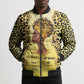 Black Her Story Bomber Puffer Jacket A Queen Turns Pain Into Power - African Pride