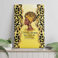 Black Her Story Canvas Wall Art A Queen Turns Pain Into Power - African Pride