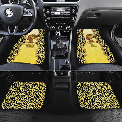 Black Her Story Car Mats A Queen Turns Pain Into Power - African Pride