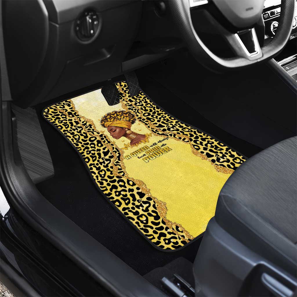 Black Her Story Car Mats A Queen Turns Pain Into Power - African Pride