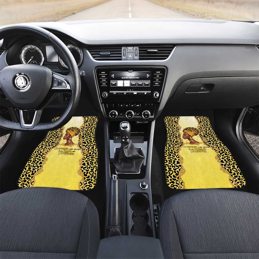 Black Her Story Car Mats A Queen Turns Pain Into Power - African Pride