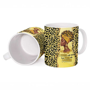 Black Her Story Ceramic Mug A Queen Turns Pain Into Power - African Pride