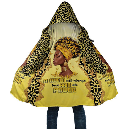 Black Her Story Cloak A Queen Turns Pain Into Power - African Pride