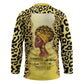 Black Her Story Hockey Jersey A Queen Turns Pain Into Power - African Pride