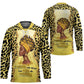 Black Her Story Hockey Jersey A Queen Turns Pain Into Power - African Pride