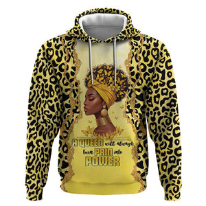 Black Her Story Hoodie A Queen Turns Pain Into Power - African Pride