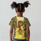 Black Her Story Kid T shirt A Queen Turns Pain Into Power - African Pride
