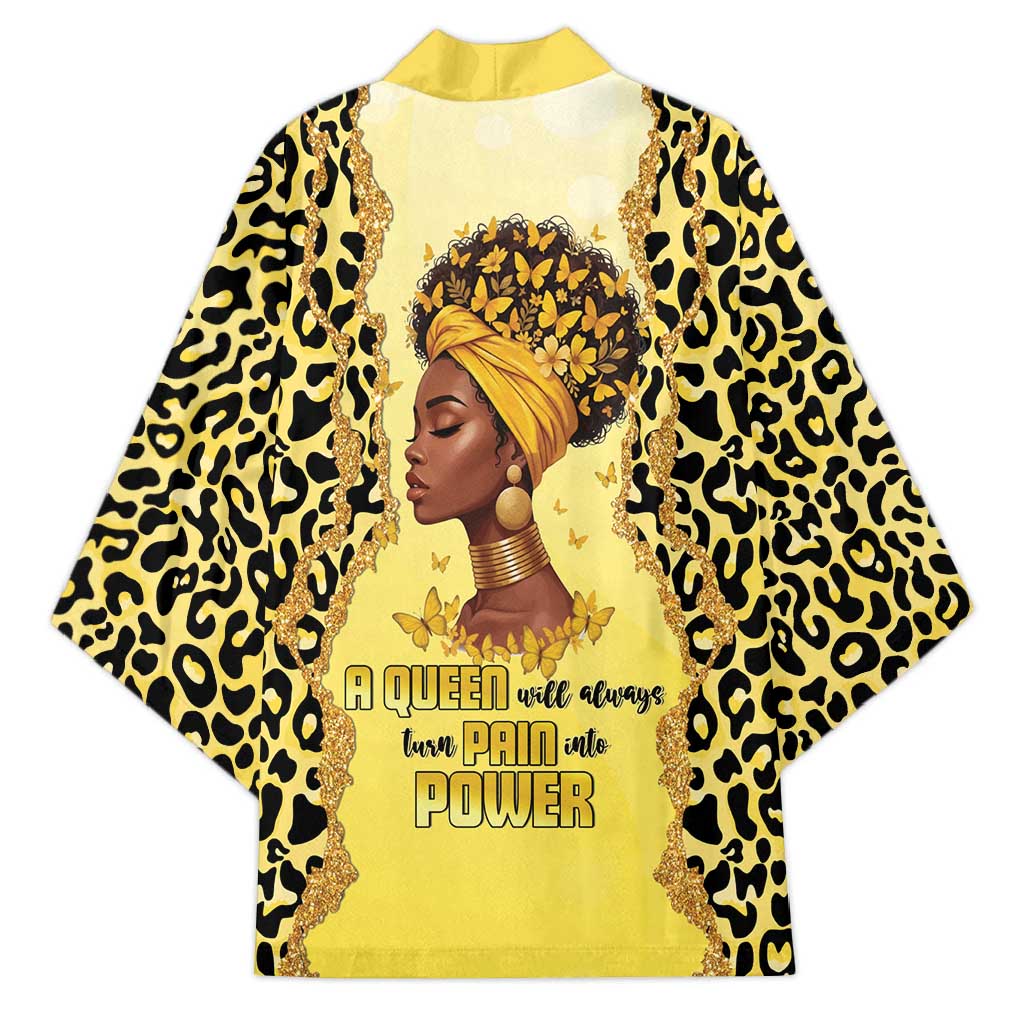 Black Her Story Kimono A Queen Turns Pain Into Power - African Pride