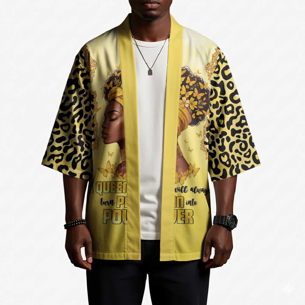 Black Her Story Kimono A Queen Turns Pain Into Power - African Pride