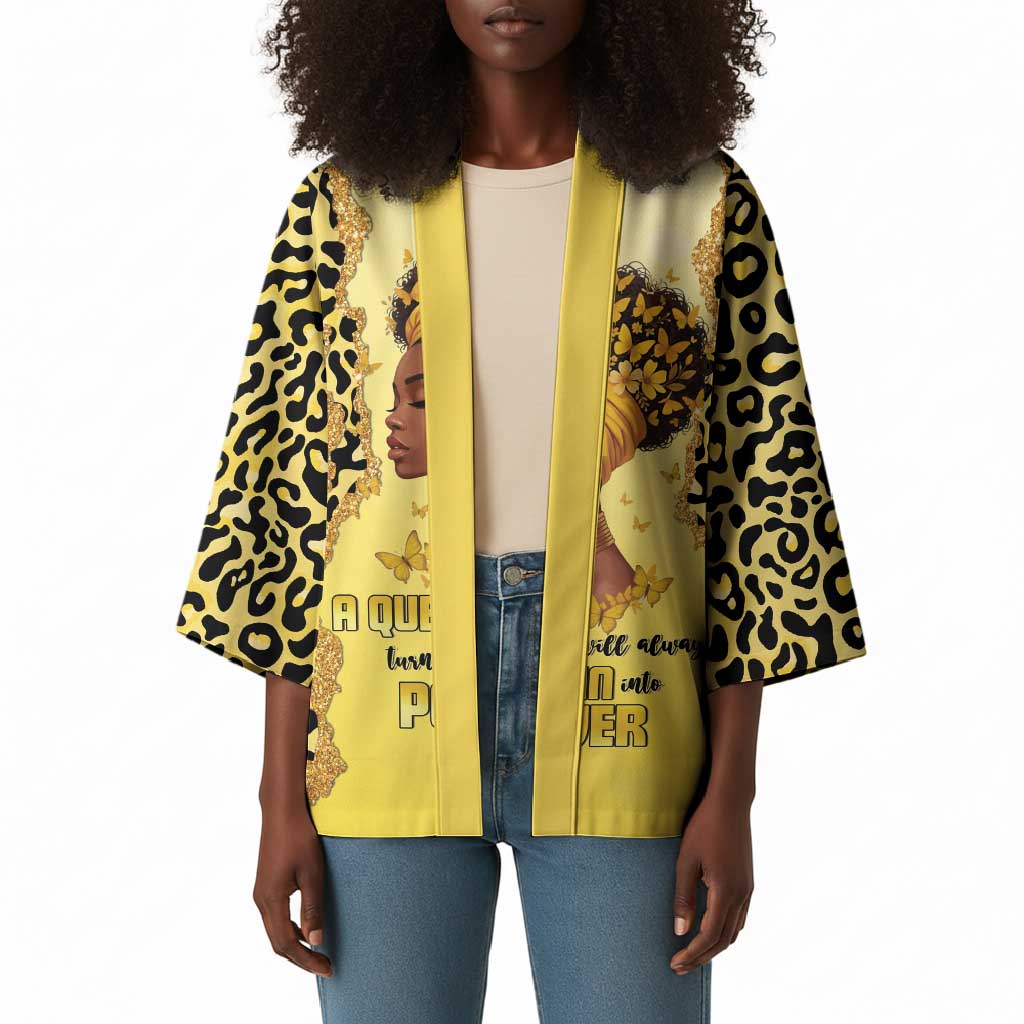 Black Her Story Kimono A Queen Turns Pain Into Power - African Pride