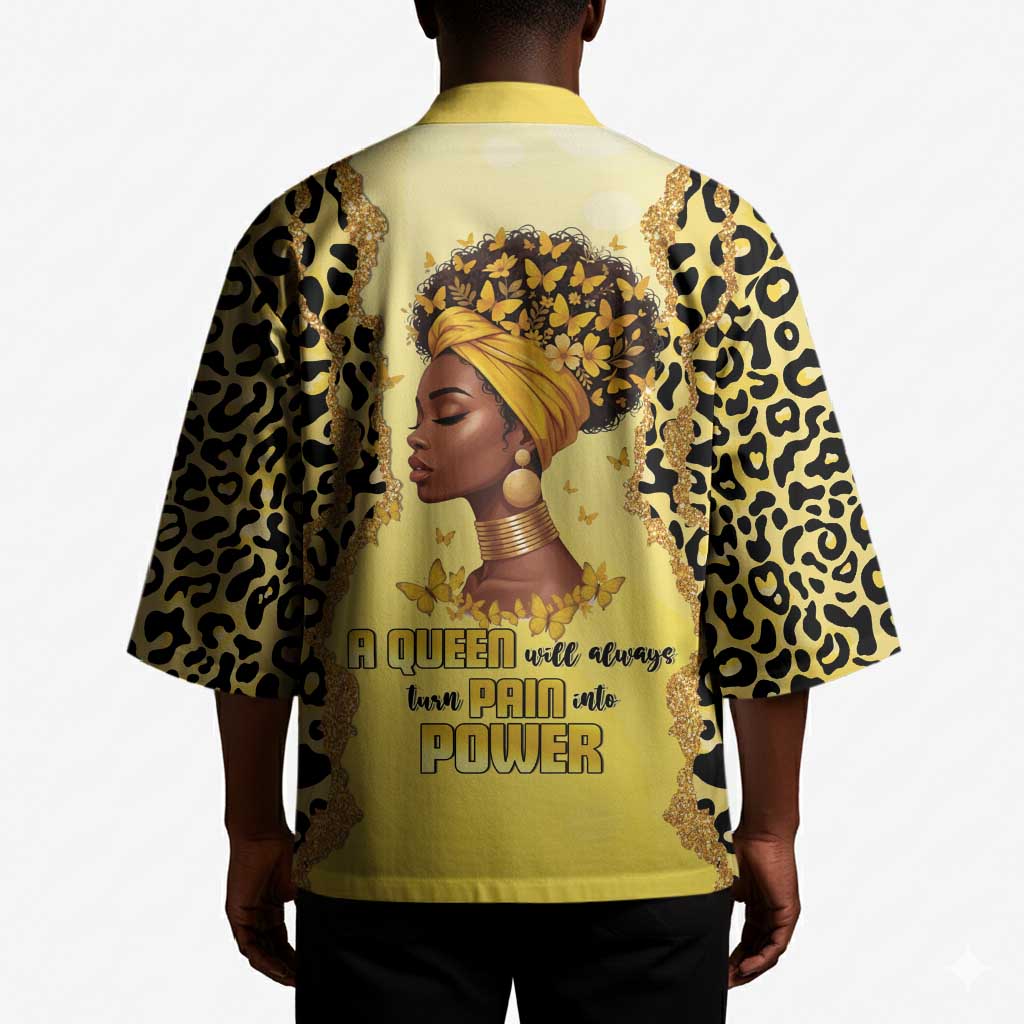 Black Her Story Kimono A Queen Turns Pain Into Power - African Pride
