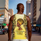 Black Her Story Men Tank Top A Queen Turns Pain Into Power - African Pride