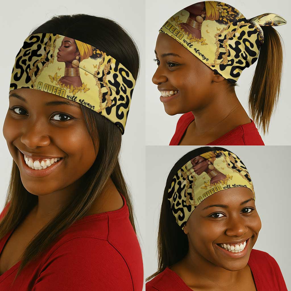 Black Her Story Neck Gaiter A Queen Turns Pain Into Power - African Pride