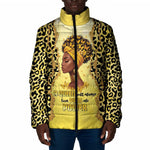 Black Her Story Padded Jacket A Queen Turns Pain Into Power - African Pride