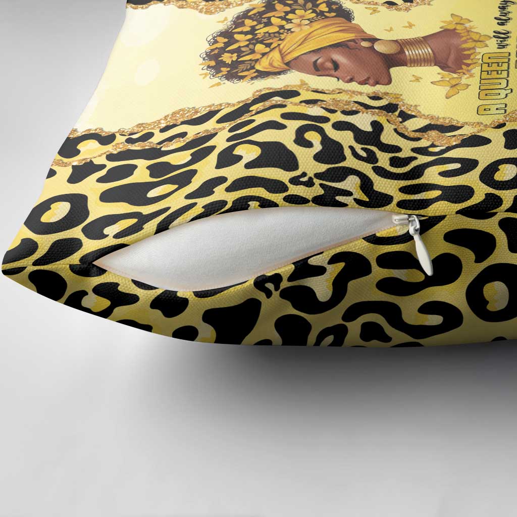 Black Her Story Pillow Cover A Queen Turns Pain Into Power - African Pride