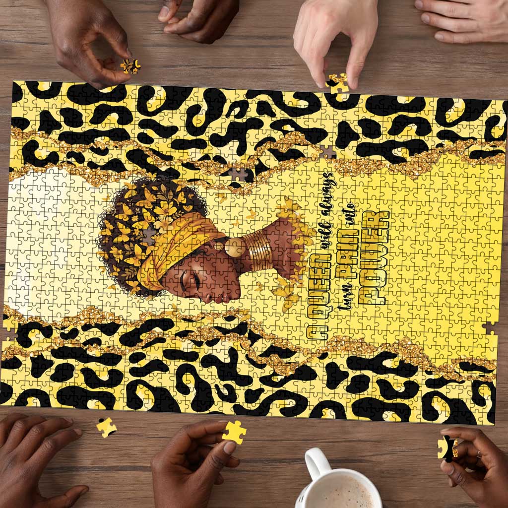 Black Her Story Puzzle A Queen Turns Pain Into Power - African Pride