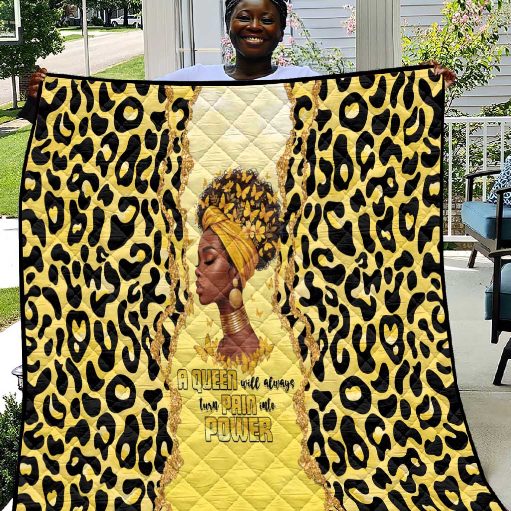 Black Her Story Quilt A Queen Turns Pain Into Power - African Pride