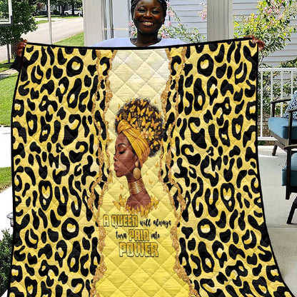 Black Her Story Quilt A Queen Turns Pain Into Power - African Pride