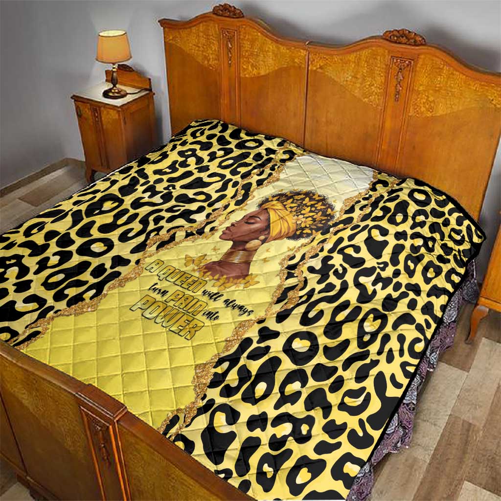 Black Her Story Quilt A Queen Turns Pain Into Power - African Pride