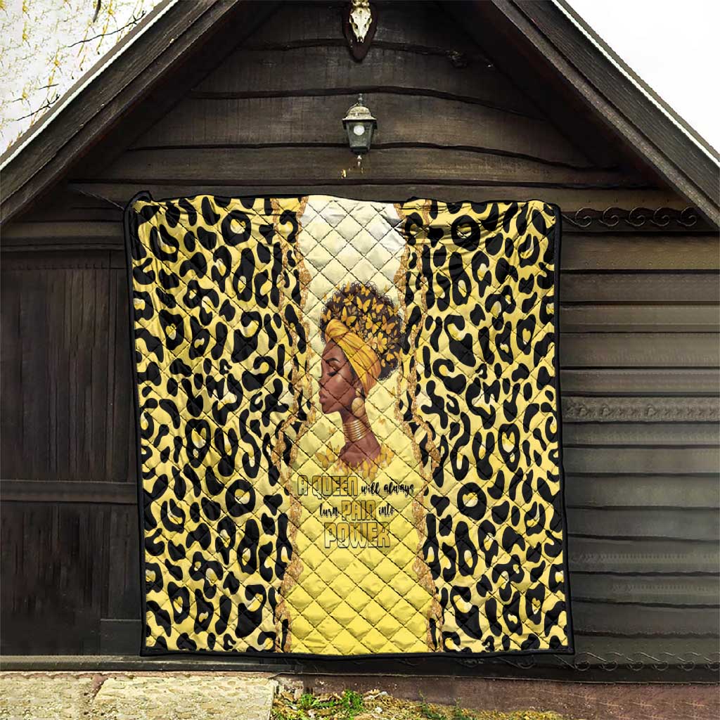 Black Her Story Quilt A Queen Turns Pain Into Power - African Pride