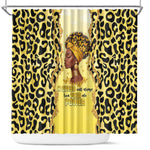 Black Her Story Shower Curtain A Queen Turns Pain Into Power - African Pride