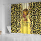 Black Her Story Shower Curtain A Queen Turns Pain Into Power - African Pride