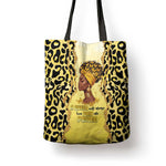 Black Her Story Tote Bag A Queen Turns Pain Into Power - African Pride
