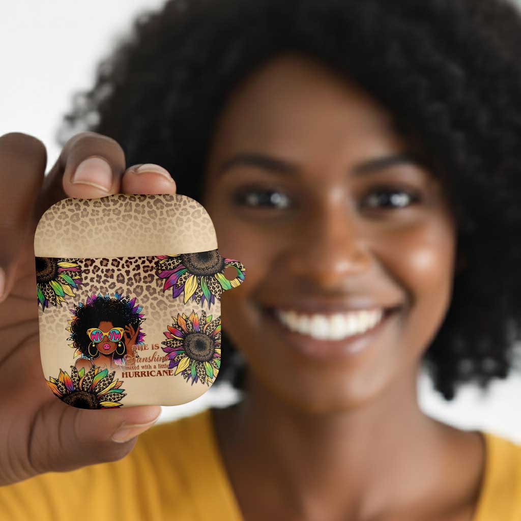 Black Her Story Sunshine Hurricane AirPods Case Empowered Black Woman - African Pride