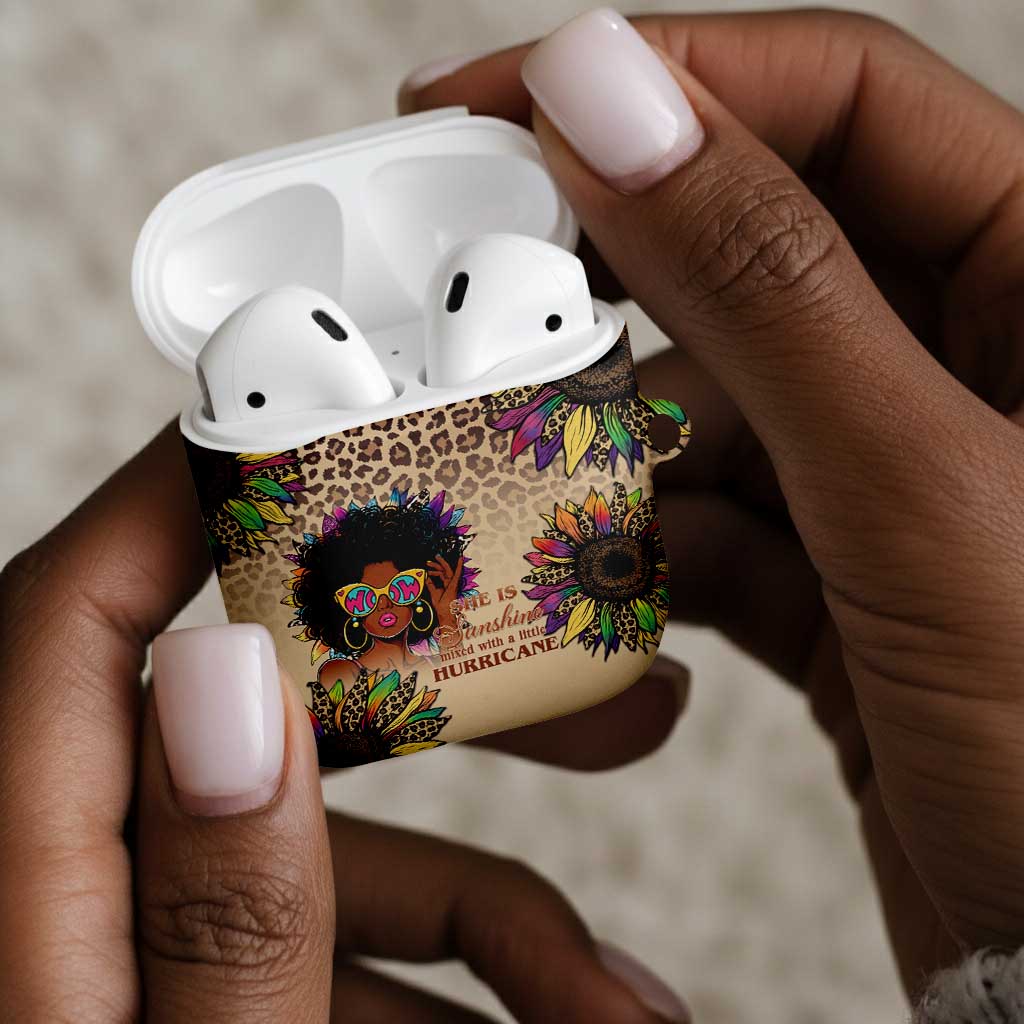 Black Her Story Sunshine Hurricane AirPods Case Empowered Black Woman - African Pride