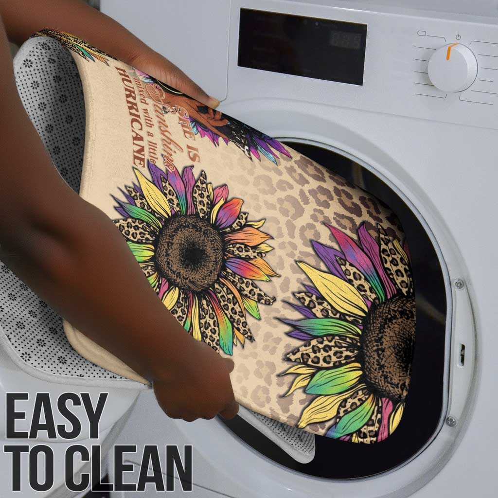 Black Her Story Sunshine Hurricane Bathroom Set Empowered Black Woman - African Pride