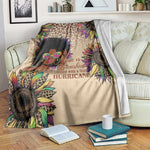 Black Her Story Sunshine Hurricane Blanket Empowered Black Woman - African Pride