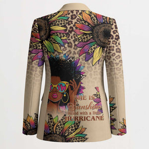 Black Her Story Sunshine Hurricane Blazer Empowered Black Woman - African Pride