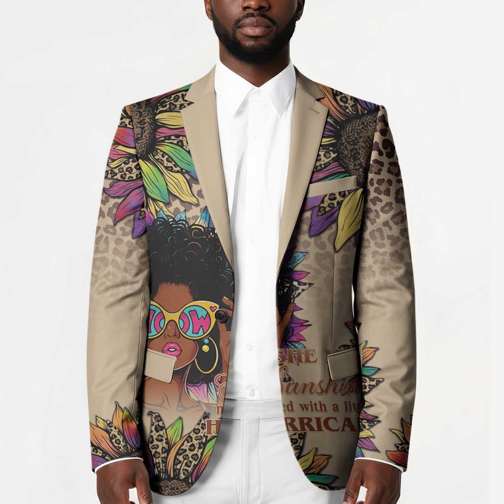 Black Her Story Sunshine Hurricane Blazer Empowered Black Woman - African Pride