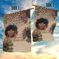 Black Her Story Sunshine Hurricane Garden Flag Empowered Black Woman - African Pride