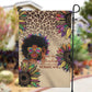 Black Her Story Sunshine Hurricane Garden Flag Empowered Black Woman - African Pride