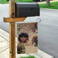 Black Her Story Sunshine Hurricane Garden Flag Empowered Black Woman - African Pride