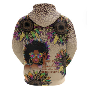 Black Her Story Sunshine Hurricane Hoodie Empowered Black Woman - African Pride